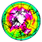 Ozone Field of 03 April 2015