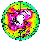 Ozone Field of 08 April 2015