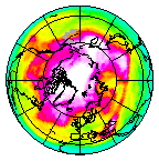 Ozone Field of 10 April 2015
