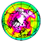 Ozone Field of 11 April 2015