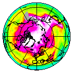 Ozone Field of 12 April 2015