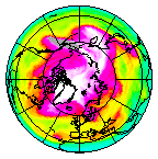 Ozone Field of 13 April 2015