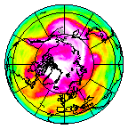 Ozone Field of 14 April 2015