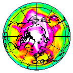 Ozone Field of 15 April 2015