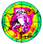 Ozone Field of 16 April 2015