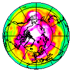 Ozone Field of 18 April 2015