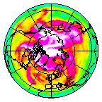 Ozone Field of 22 April 2015