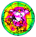Ozone Field of 23 April 2015