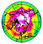 Ozone Field of 24 April 2015