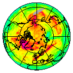 Ozone Field of 09 June 2015