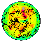 Ozone Field of 14 June 2015