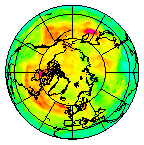 Ozone Field of 26 June 2015