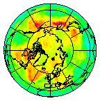 Ozone Field of 29 June 2015