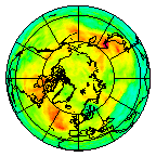 Ozone Field of 03 July 2015