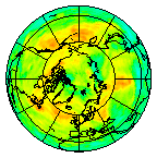 Ozone Field of 11 July 2015