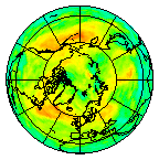 Ozone Field of 12 July 2015