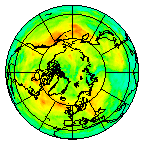 Ozone Field of 14 July 2015