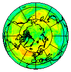 Ozone Field of 21 July 2015