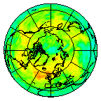 Ozone Field of 23 July 2015