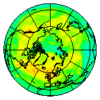Ozone Field of 25 July 2015