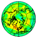 Ozone Field of 27 July 2015