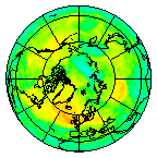 Ozone Field of 28 July 2015