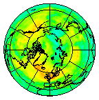 Ozone Field of 29 July 2015