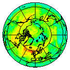 Ozone Field of 01 August 2015