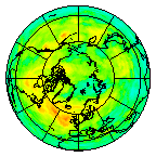 Ozone Field of 03 August 2015