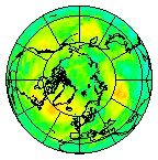 Ozone Field of 08 August 2015