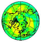 Ozone Field of 10 August 2015