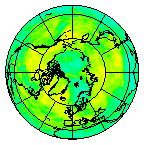 Ozone Field of 17 August 2015
