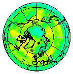 Ozone Field of 19 August 2015