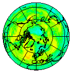 Ozone Field of 21 August 2015