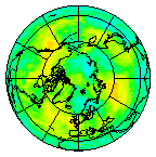 Ozone Field of 24 August 2015