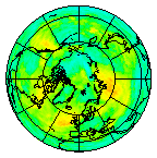 Ozone Field of 29 August 2015