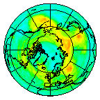 Ozone Field of 08 October 2015