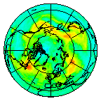 Ozone Field of 11 October 2015