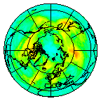 Ozone Field of 14 October 2015