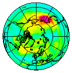 Ozone Field of 22 October 2015