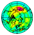 Ozone Field of 23 October 2015