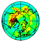 Ozone Field of 26 October 2015