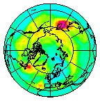 Ozone Field of 31 October 2015