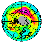 Ozone Field of 20 December 2015