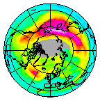 Ozone Field of 22 December 2015