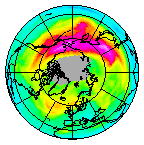 Ozone Field of 23 December 2015
