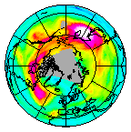 Ozone Field of 27 December 2015