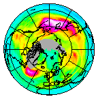 Ozone Field of 29 December 2015