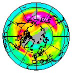 Ozone Field of 05 January 2016