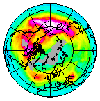 Ozone Field of 08 January 2016